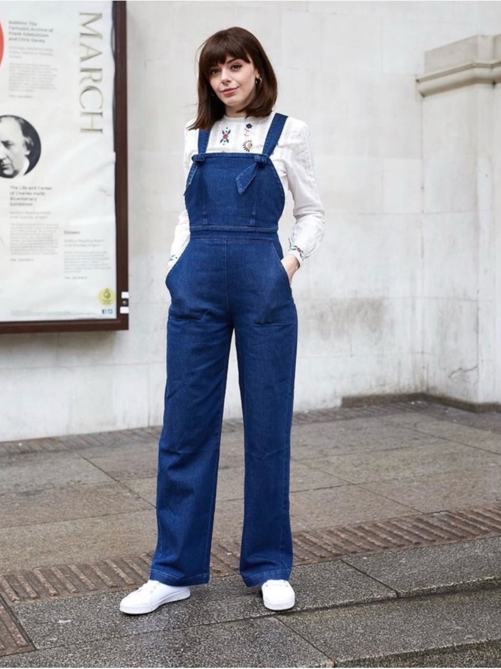 NWOT Sézane Rosalie Overalls - Size 36